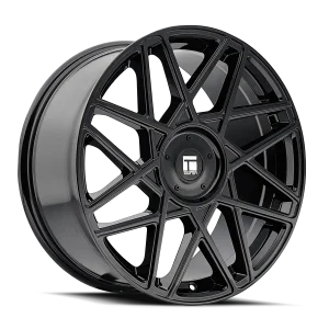 Touren – TR66 – Black – 17″x8″ 35mm – Summer Wheels – 3266-7814GB35